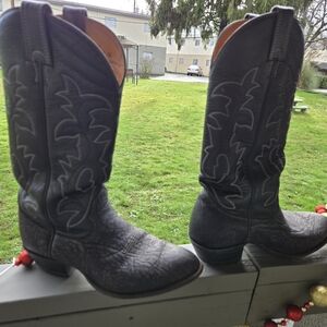 Black Western Cowboy Boots